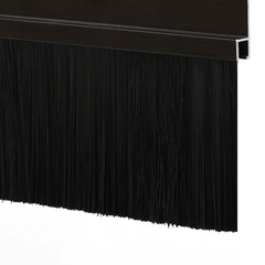 vidaXL Self-adhesive Door Brush Seals 12 pcs 100 cm Aluminium Alloy 6