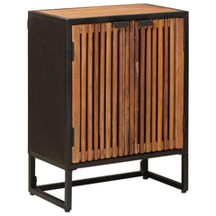 vidaXL Sideboard 53 x 30 x 70 cm Solid Mango Wood and Engineered Wood 4