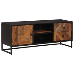 vidaXL TV Cabinet with Drawer with Storage with Door 105 x 30 x 40 cm 4
