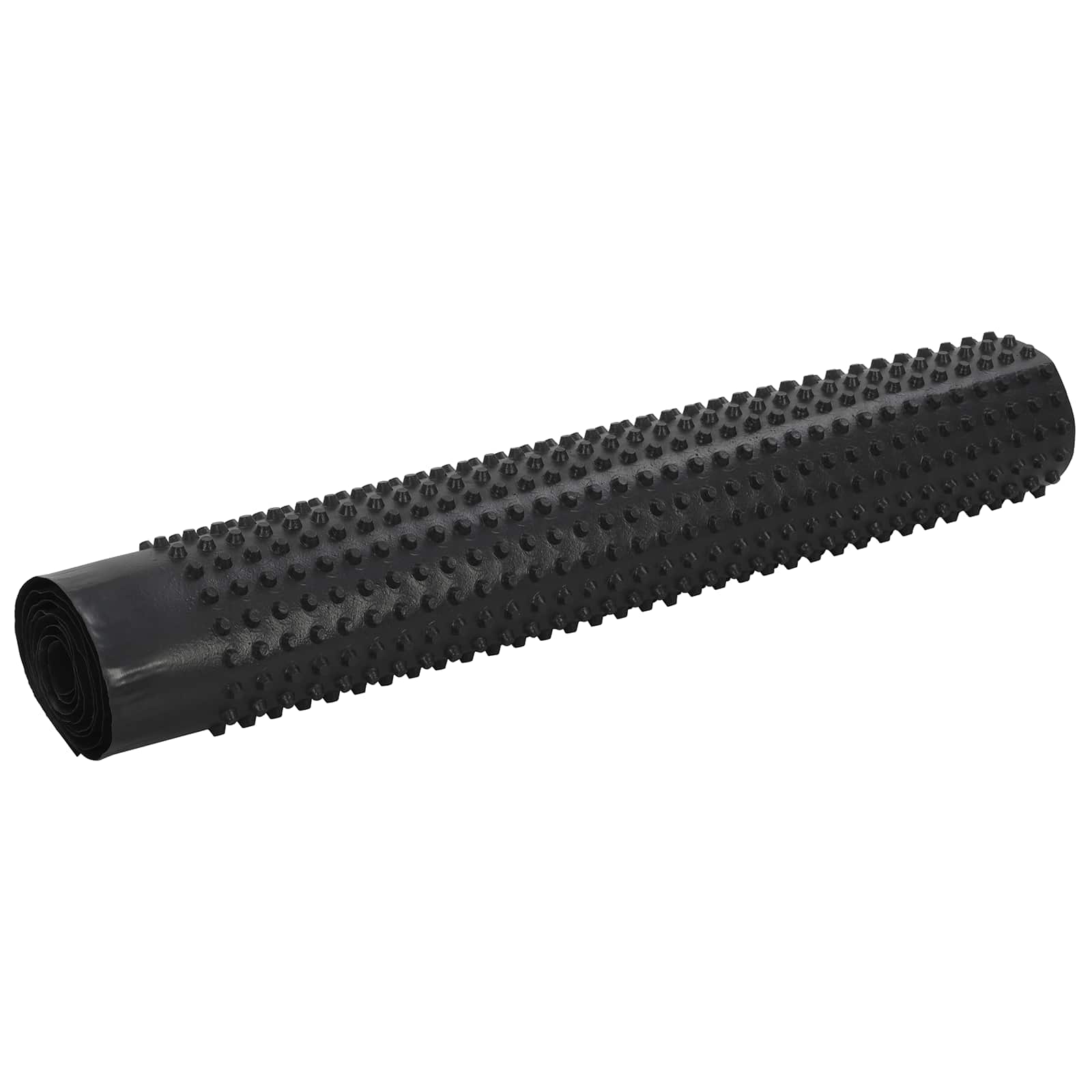 vidaXL Dimpled Drainage Sheet Black 1 x 20 m HDPE 4