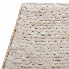 vidaXL Christmas Tree Collar Square White 70 x 70 x 28 cm 5