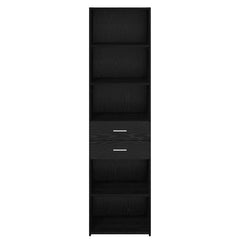 Highboard 50 x 42.5 x 185 cm Engineered Wood Black oak
