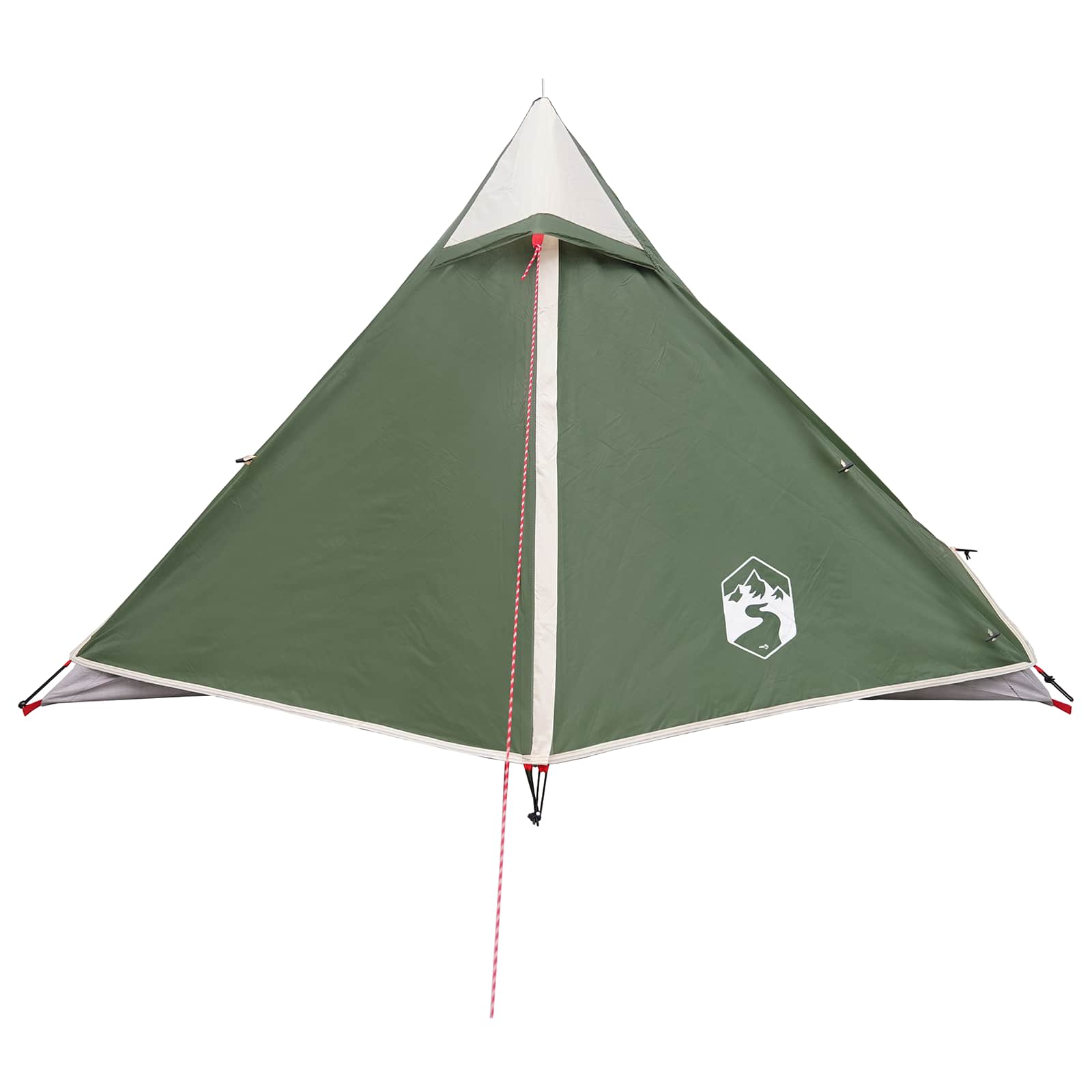 vidaXL Backpacking Tent 222 x 85 x 125 cm Green 6