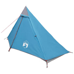 vidaXL Backpacking Tent 222 x 85 x 125 cm Blue 3