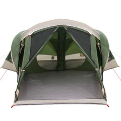 Family Tent 14-Person 185T Polyester with PU Coating Green