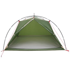 vidaXL Tunnel Tent 4-Person Green 185T Polyester with PU Coating 4
