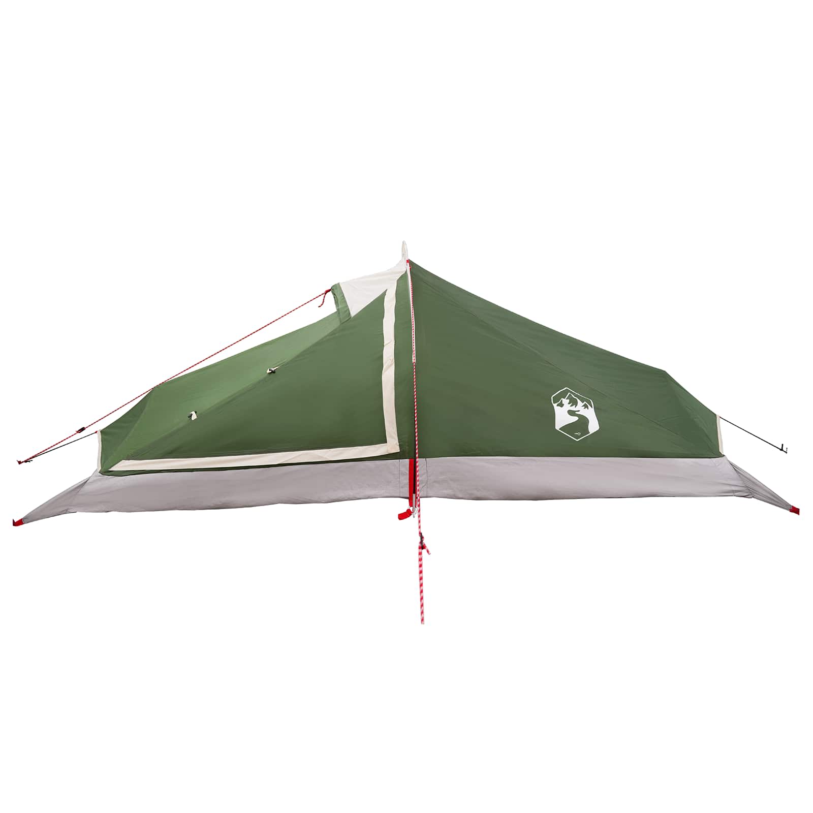 vidaXL Backpacking Tent 2-Person Green 185T Polyester with PU Coating 5
