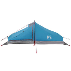 vidaXL Backpacking Tent 2-Person Blue 185T Polyester with PU Coating 5