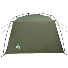 vidaXL Tunnel Tent 4-Person Olive Green 185T Polyester with PU Coating 6