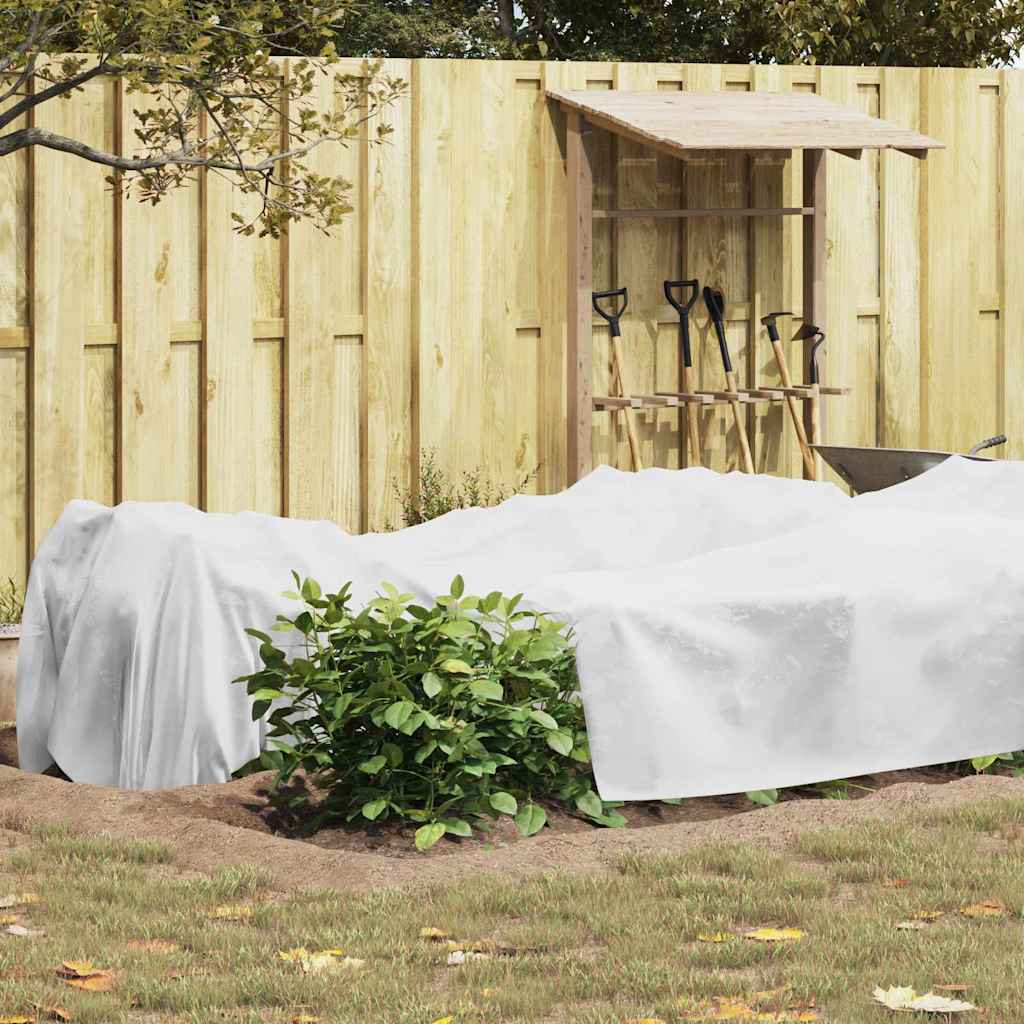 vidaXL Frost Protection Plant Fleece White 50 x 3.2 m Non-woven Fabric 5