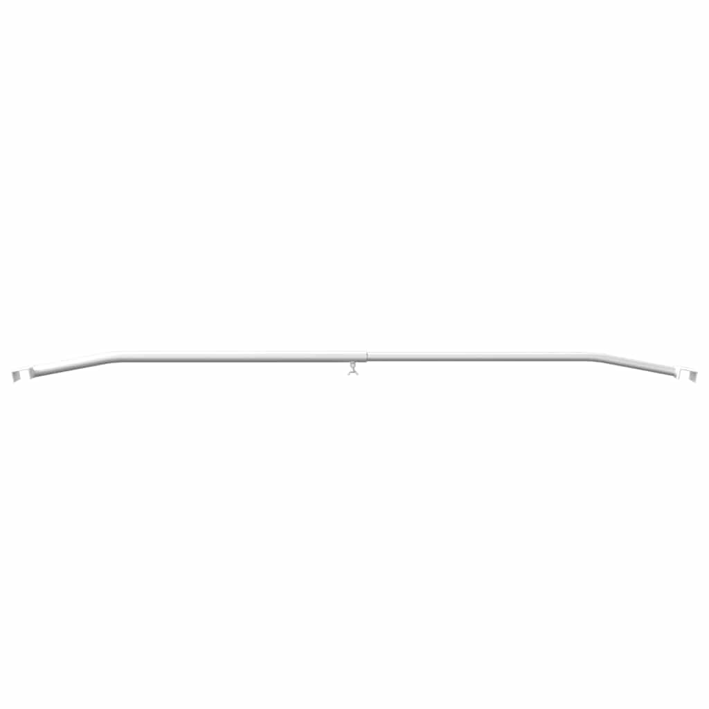 vidaXL Tarpaulin Bracket for Trailers 3 Silver 102-155 cm Aluminum 6