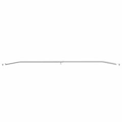 vidaXL Tarpaulin Bracket for Trailers 3 Silver 102-155 cm Aluminum 6