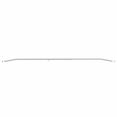vidaXL Tarpaulin Bracket for Trailers 3 Silver 136-218 cm Aluminum 6