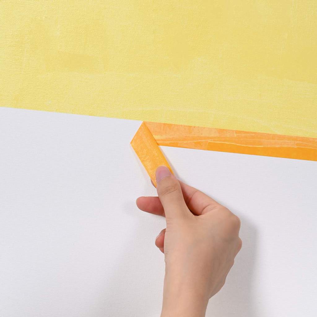 vidaXL Painter Masking Tapes 24 pcs Yellow 25mm x 50m Paper 1