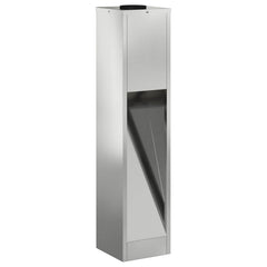 Solar Led Pathway Light 2 pcs Warm White Galvanised steel 18 x 18 x 80 cm