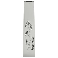 vidaXL Solar LED Pathway Light 2 pcs Warm White 18 x 18 x 80 cm 6