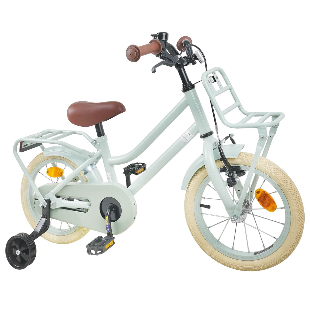 Kids Bike for 2-4 Years Old Light Green 12 inches