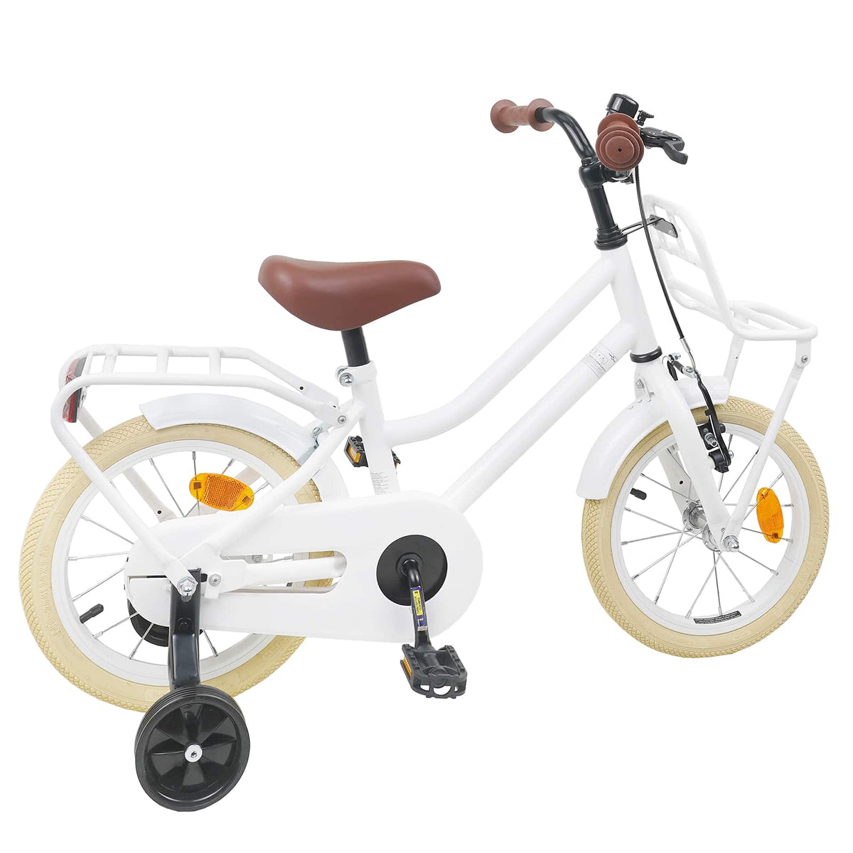 Kids Bike for 2-4 Years Old White 12 inches
