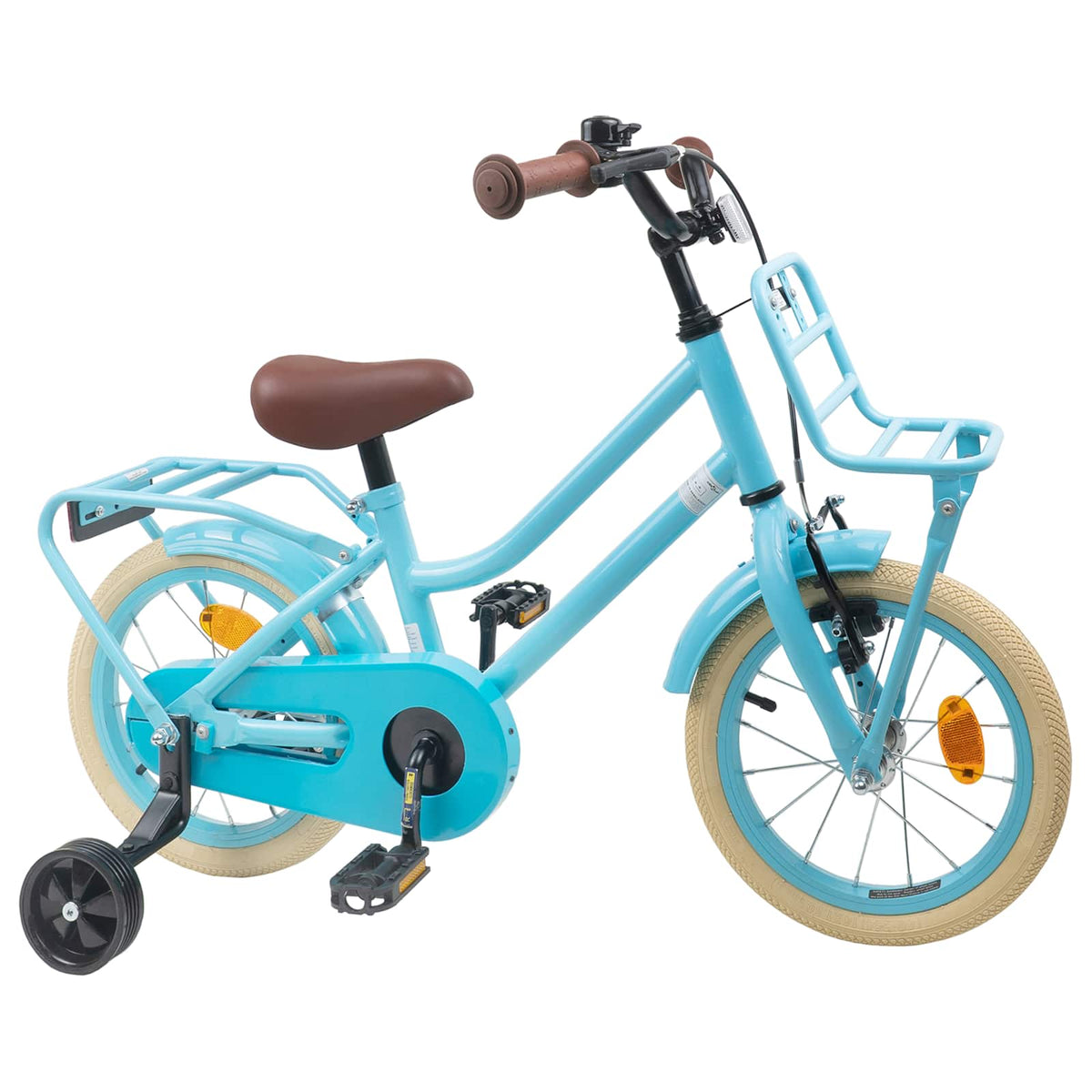 Kids Bike for 2-4 Years Old Light Blue 14 inches