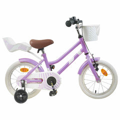 Kids Bike for 2-4 Years Old Purple 16 inches