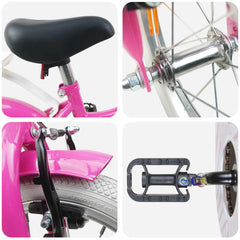 Kids Bike for 2-4 Years Old Pink 12 inches