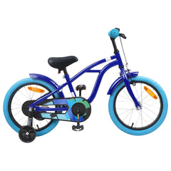 Kids Bike for 4-6 Years Old Dark blue 16 inches