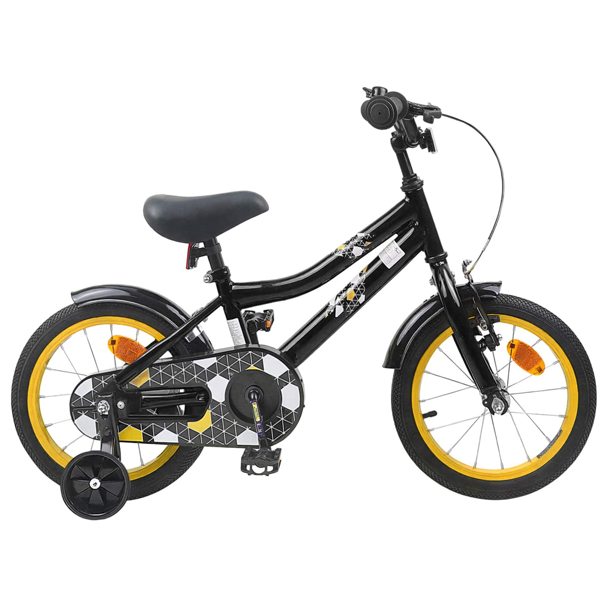 Kids Bike for 4-6 Years Old 16 Inches Black