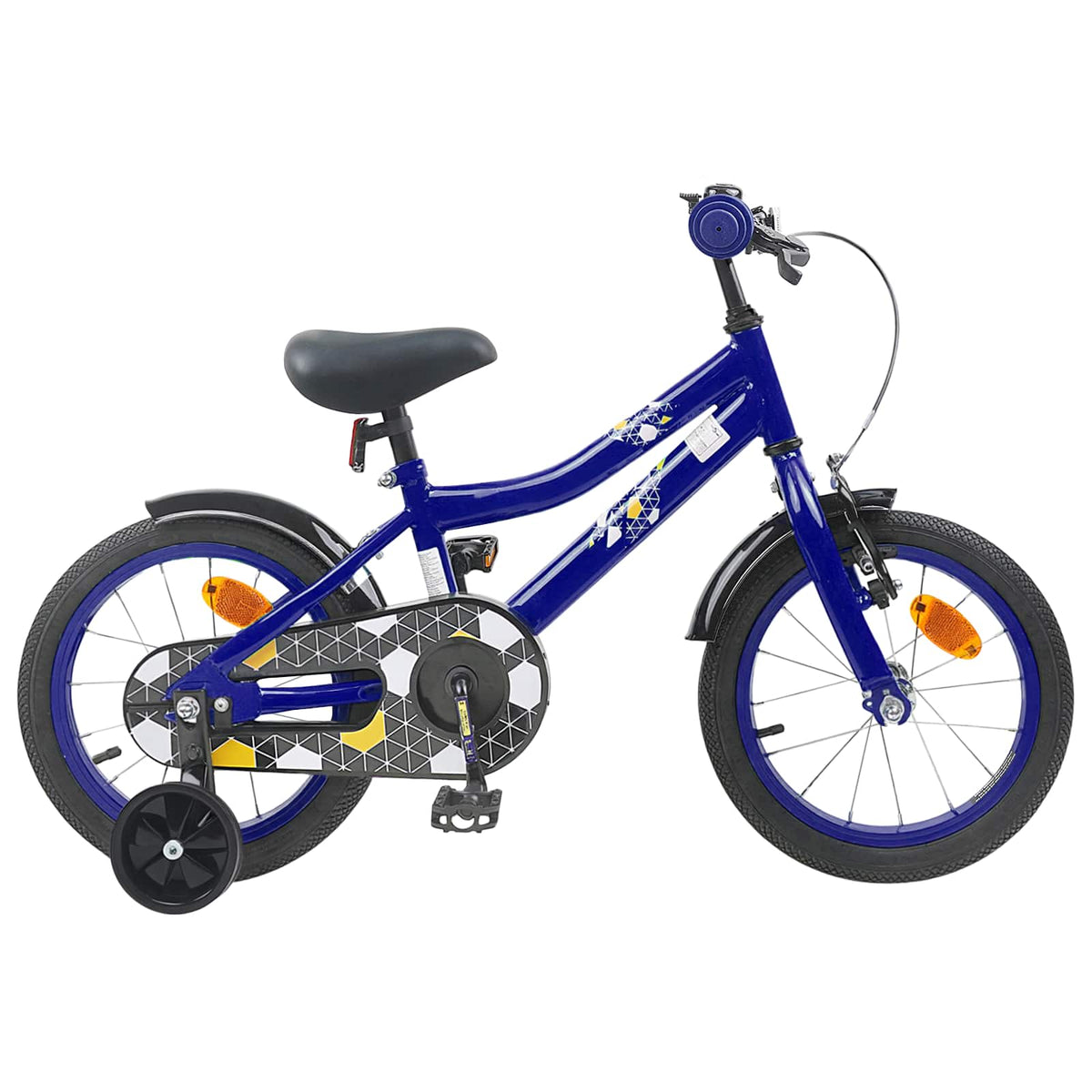 Kids Bike for 3-5 Years Old 14 Inches Dark blue
