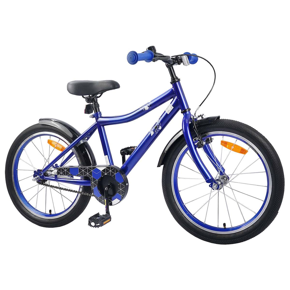 Kids Bike for 5-7 Years Old 18 Inches Dark blue