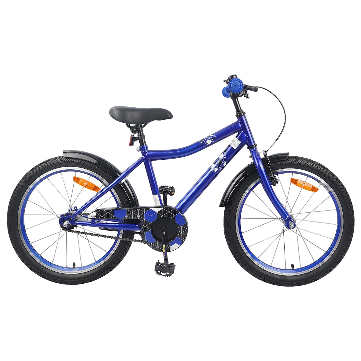 Kids Bike for 5-7 Years Old 18 Inches Dark blue