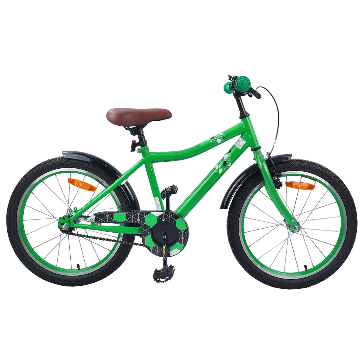 Kids Bike for 5-7 Years Old 18 Inches Green