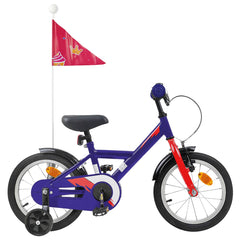 Kids Bike for 2-4 Years Old Dark blue 12 inches