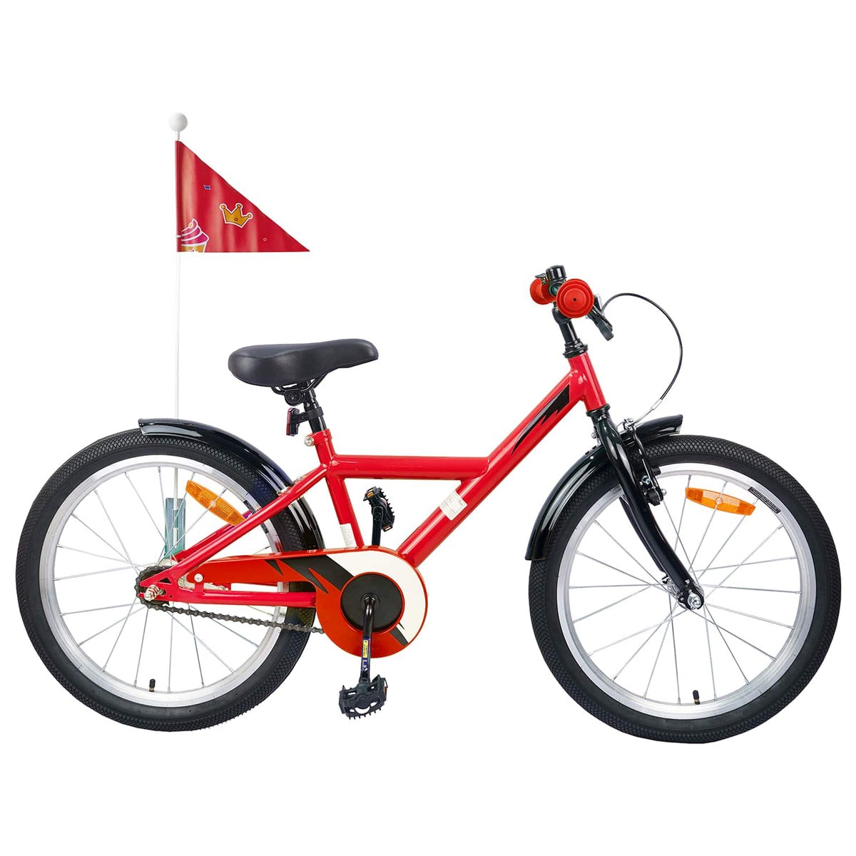 Kids Bike for 2-4 Years Old Red 18 inches