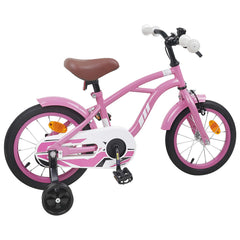 Kids Bike for 2-4 Years Old Light Pink 14 inches