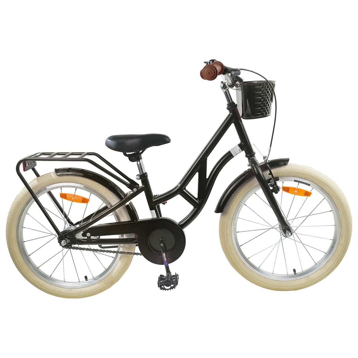 Kids Bike for 8-12 Years Old Black 20 inches
