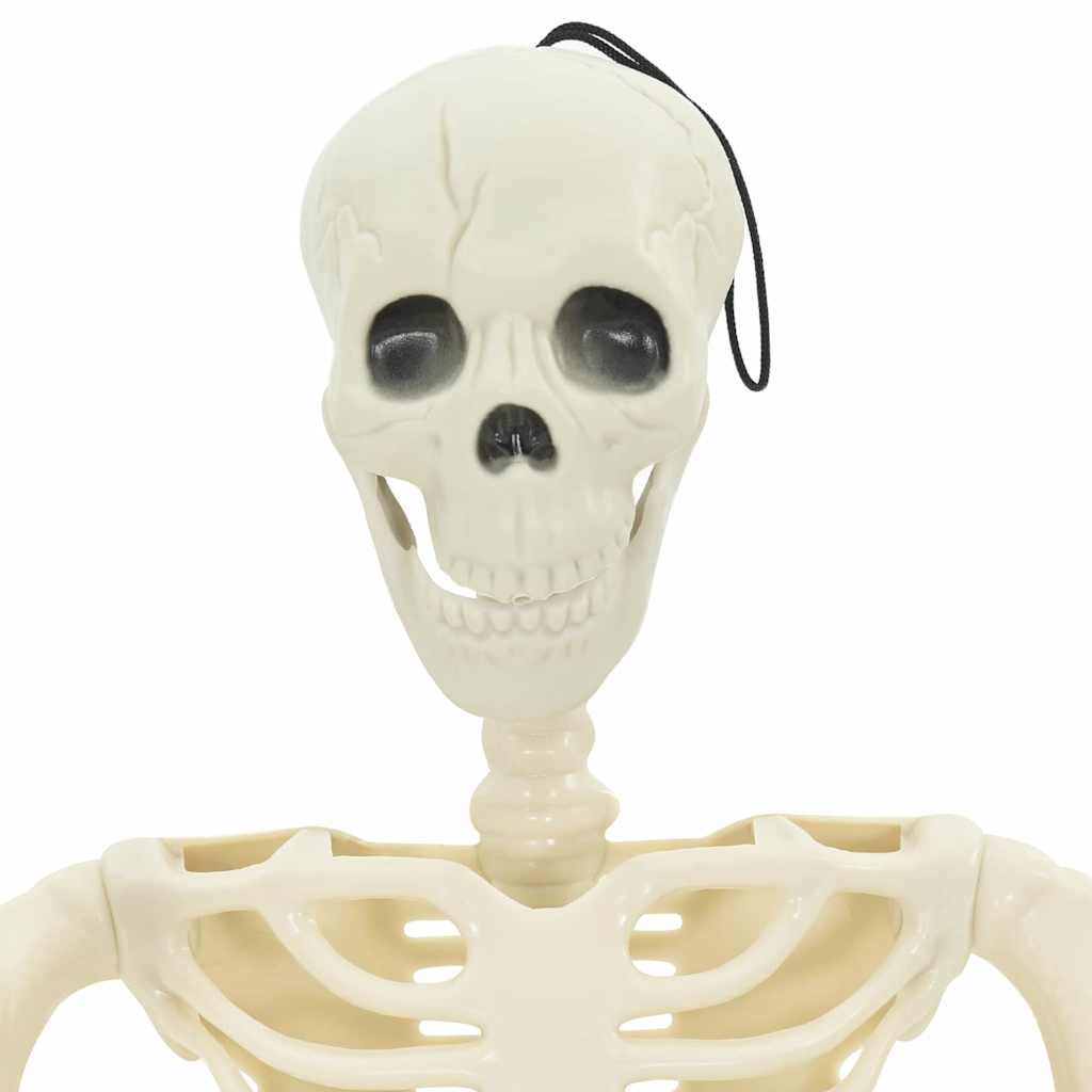 vidaXL Halloween Skeleton 2 pcs White 85 cm Polypropylene 6