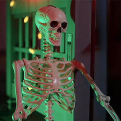 vidaXL Halloween Skeleton 2 pcs White 85 cm Polypropylene 3