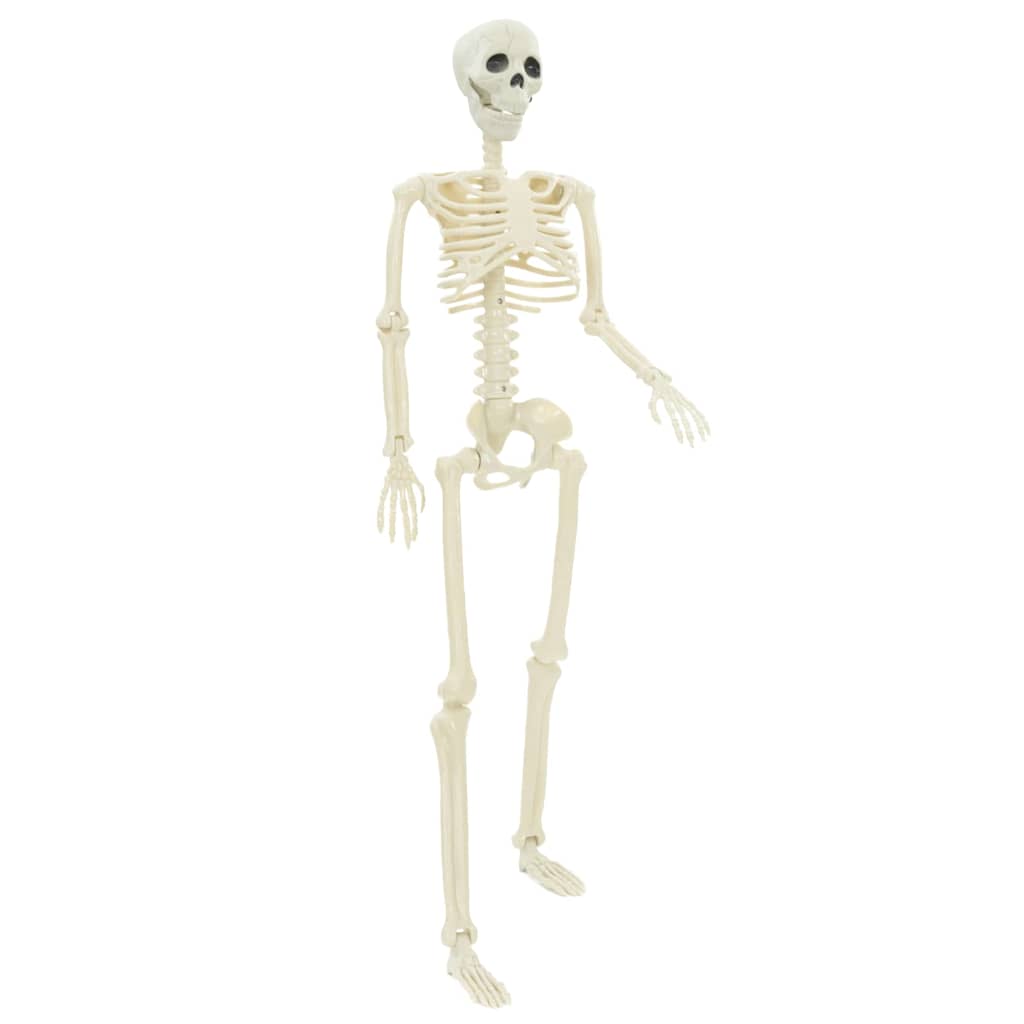 vidaXL Halloween Skeleton 2 pcs White 85 cm Polypropylene 4