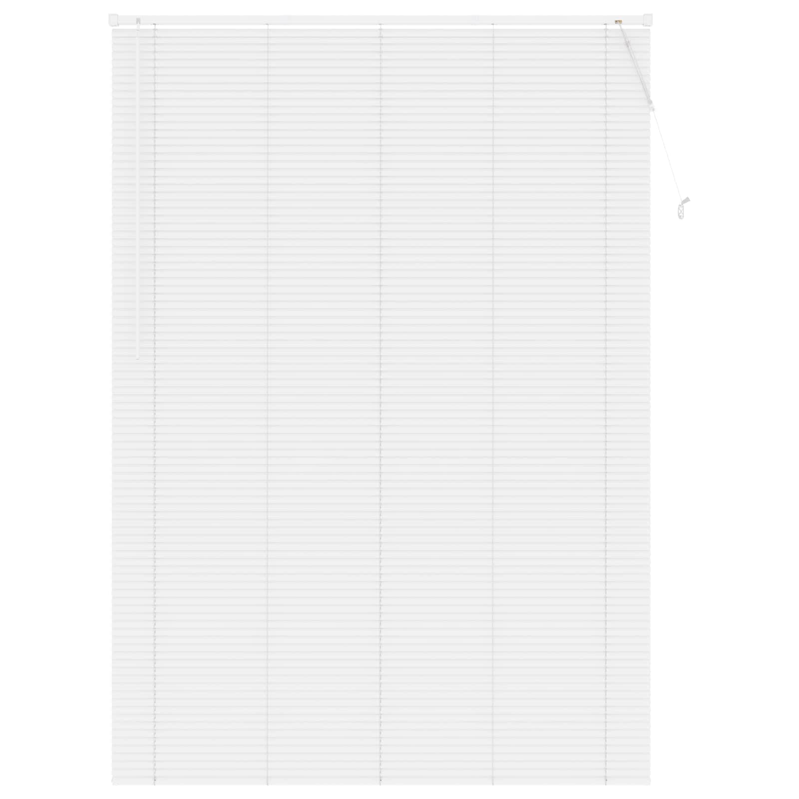 vidaXL Venetian Blind White 213 x 130 cm 25 mm PVC 2