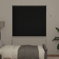 vidaXL Venetian Blind Black 150 x 130 cm 25 mm PVC 3