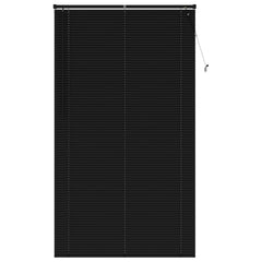 vidaXL Venetian Blind Black 213 x 120 cm 25 mm PVC 2