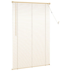 vidaXL Venetian Blind Light Brown with Pattern 150 x 90 cm 25 mm PVC 5
