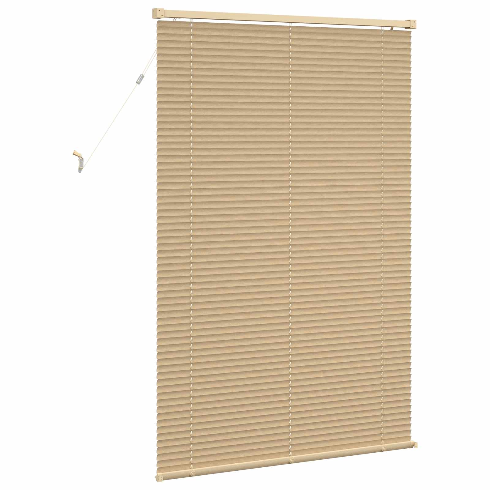 vidaXL Venetian Blind Light Brown with Pattern 150 x 90 cm 25 mm PVC 6