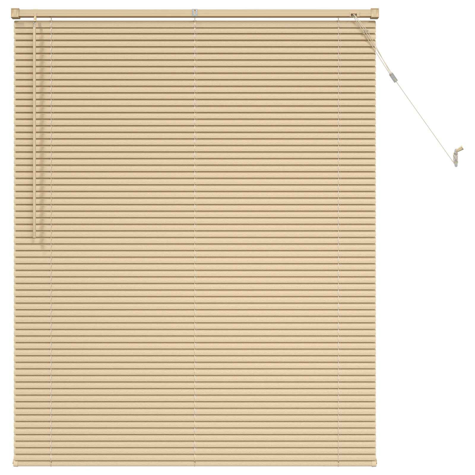 vidaXL Venetian Blind Light Brown with Pattern 150 x 120 cm 25 mm PVC 2