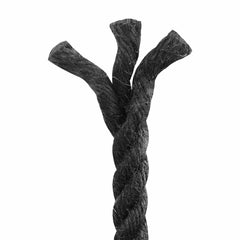 Jute Rope 60 mm 100% Tossa jute Black Length 250 m 10 mm