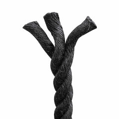 vidaXL Jute Rope 16 mm Black 100% Tossa jute 5