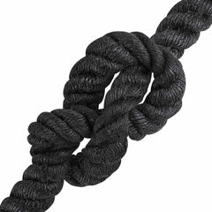 vidaXL Jute Rope 24 mm Black 100% Tossa jute 4