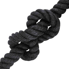 Jute Rope 300 mm 100% Tossa jute Black Length 10 m 36 mm