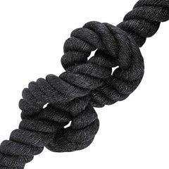 vidaXL Jute Rope 40 mm Black 100% Tossa jute 3