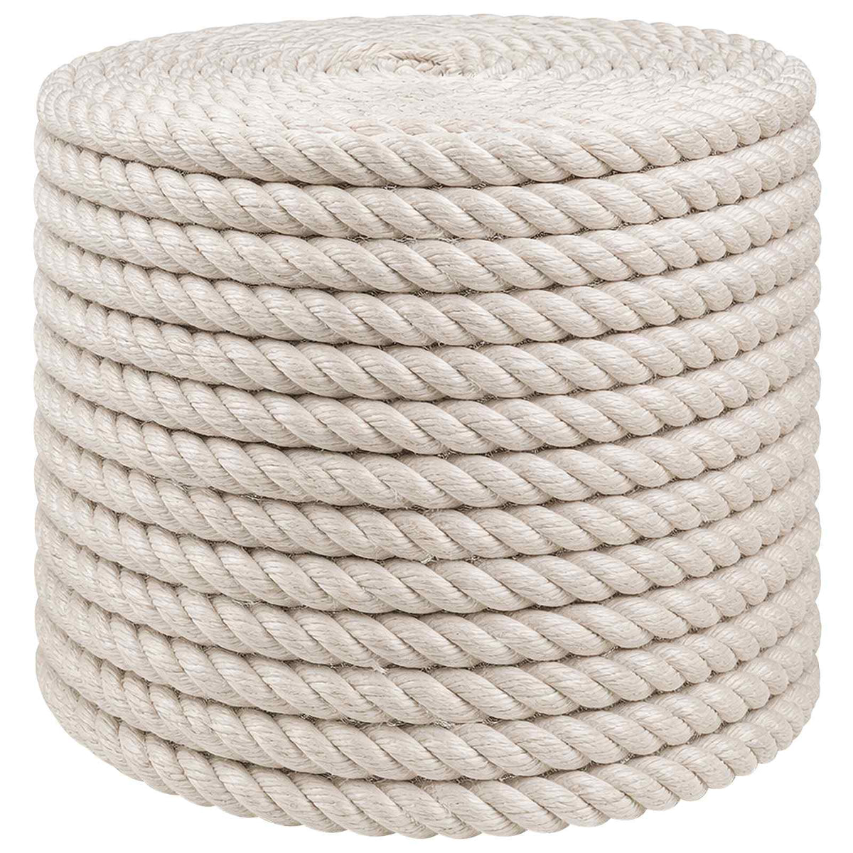Jute Rope 100% Tossa jute White 100